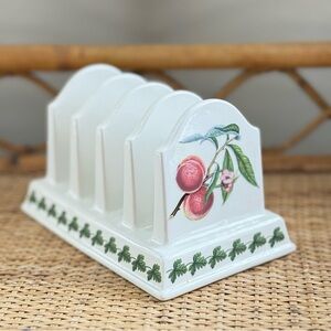 Vintage Pomona Portmeirion taco/letter/napkin holder.
